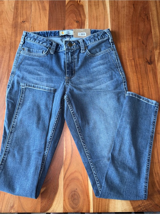 Carhartt Denim - Carhartt Women's Blue Skinny-Leg Jean